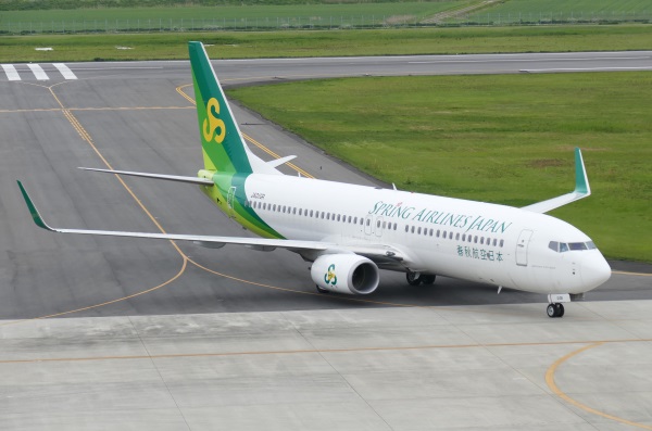 春秋航空日本の機体