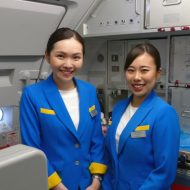 9月14日から台北～ホーチミン線に就航するバニラエアの客室乗務員