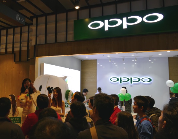 中国の人気スマホブランド「OPPO」も台湾に進出済