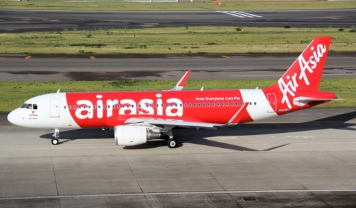 エアアジア・ジャパンのエアバスA320型機(2016年9月撮影)