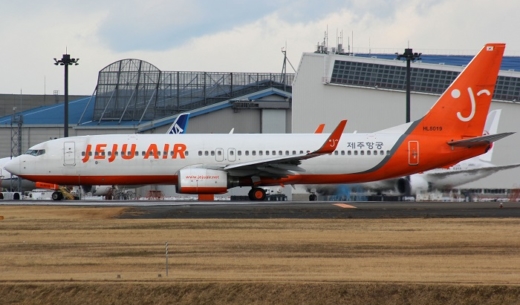 チェジュ航空のボーイング737-800