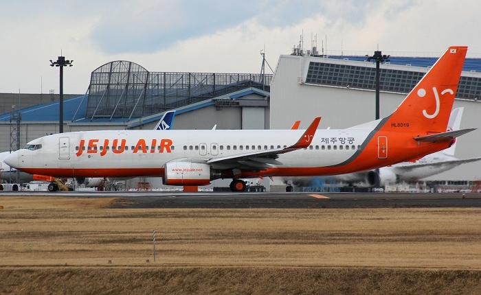 チェジュ航空のボーイング737-800