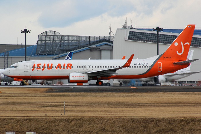 チェジュ航空のボーイング737-800