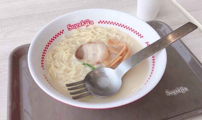 スガキヤの「ラーメン」