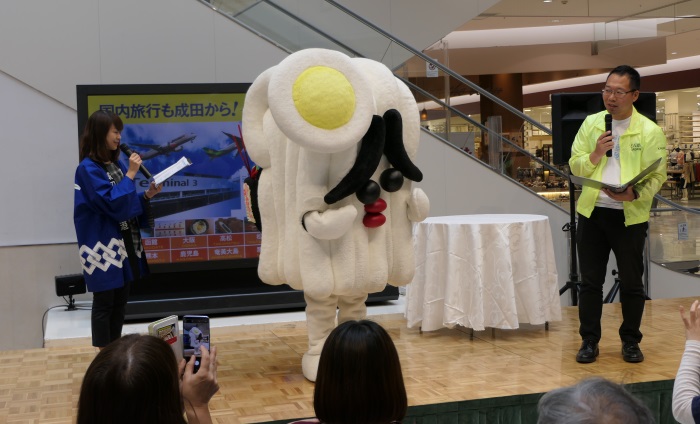 香川県のステージイベントには「さぬどん」が登場