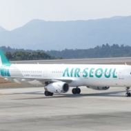 2017年12月22日よりソウル～成田・米子線が増便するLCCエアソウルの機体