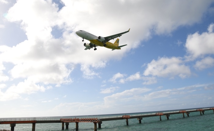 LCCバニラエアが沖縄県宮古島市の下地島空港での操縦士訓練の実機飛行を開始