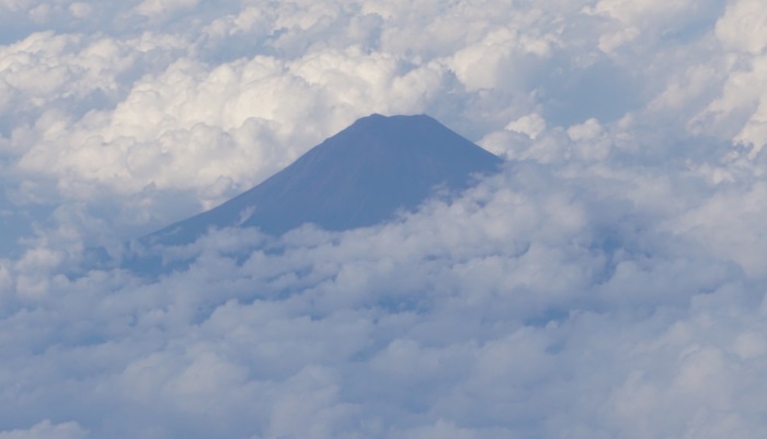 富士山も見えた